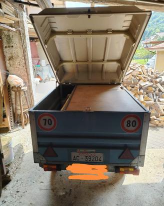 Rimorchio carrello trasporto cani