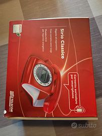 telefono fisso Sirio classico rosso