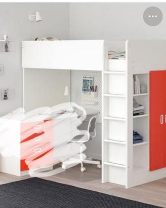 Camera con soppalco Ikea
