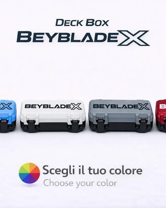 Deck Box Beyblade X Custodia Personalizzabile