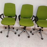Sedie da ufficio con altezza regolabile girevoli,s