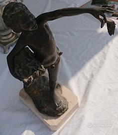 Scultura in bronzo di Giovanni De Martino