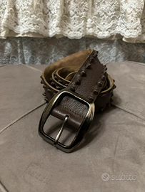 Cintura in vera pelle donna Tosca Blu