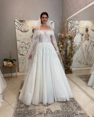 Abito da sposa principesco