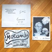 Guttuso - omaggio a Morandi, Picasso e De Chirico