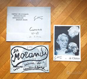 Guttuso - omaggio a Morandi, Picasso e De Chirico