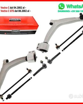 Kit 8 Bracci Anteriori Rinforzati OPEL VECTRA C