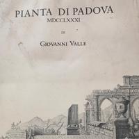 Pianta di Padova di Giovanni Valle