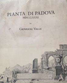 Pianta di Padova di Giovanni Valle