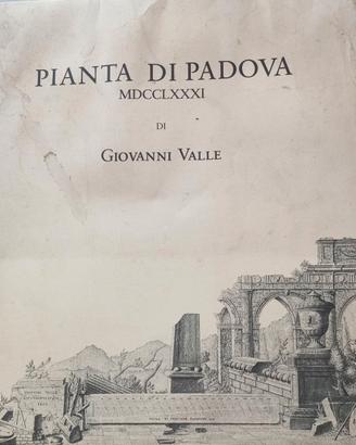 Pianta di Padova di Giovanni Valle