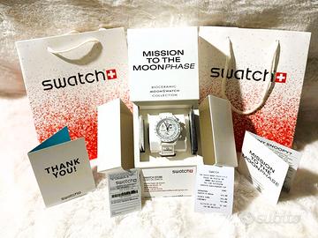 SWATCH X OMEGA MISSION TO THE MOONPHASE