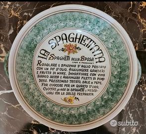 Insalatiera decorativa modernariato 