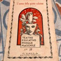 L’uomo della quinta colonna – dramma in tre atti