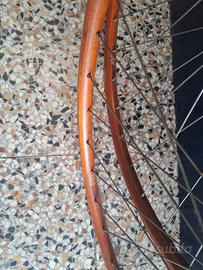 Ruote cerchi legno vintage 28 corsa 