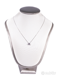 Collana fiore in oro e diamanti