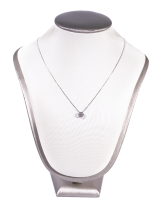 Collana fiore in oro e diamanti