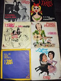 6 dischi 45 giri folk Genovese 