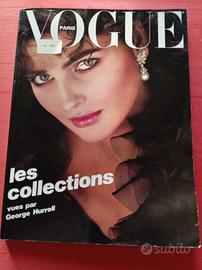 Vogue Paris marzo 1981 George  Hurrel /Lagerfeld