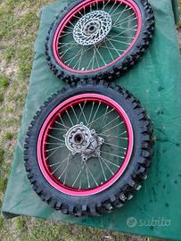 CERCHI CRF 250R 21 / 18 ANODIZZATI