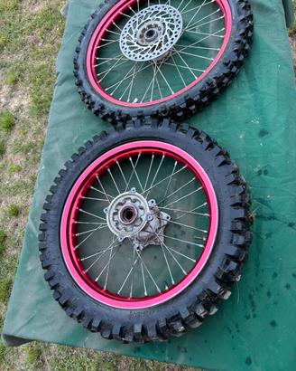 CERCHI CRF 250R 21 / 18 ANODIZZATI