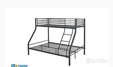 letto a castello in ferro 