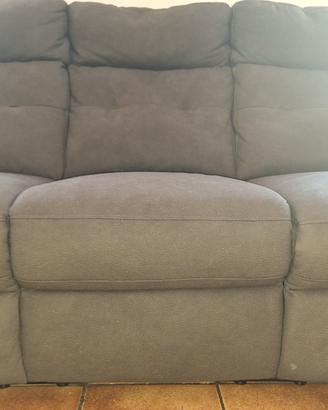 Divano recliner 3 posti