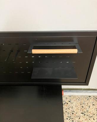 Schienale cucina nero