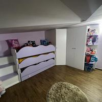 Cameretta su misura in legno - 3 letti estraibili