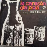 Disco "Le cansson dla Piola 2" Roberto Balocco