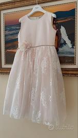 vestito da cerimonia rosa cipria