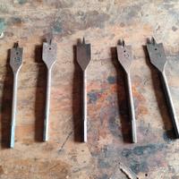 Punte per trapano piatte per legno
