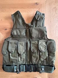 Gilet Tattico Militare con Cinturone