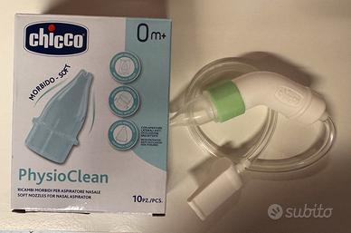Aspiratore nasale  PhysioClean con ricambi