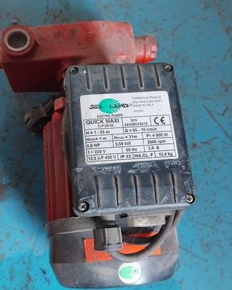 Motore elettrico per cisterna gasolio