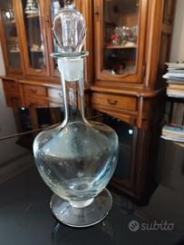 Decanter in cristallo