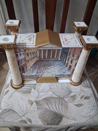 VILLEROY & BOCH PORTACANDELE IN PORCELLANA