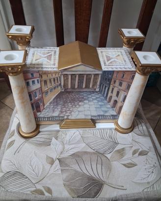 VILLEROY & BOCH PORTACANDELE IN PORCELLANA