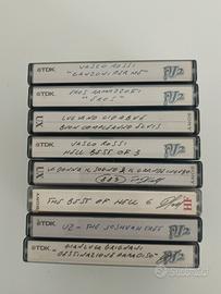 n.8 musicassette varie anni 80 e 90 