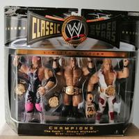 WWE Classic Superstars 3-pack Champions Jakks