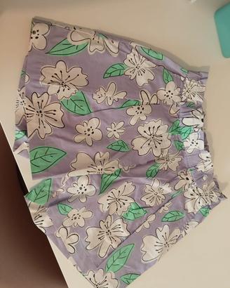 Pantaloncino a fiori 