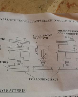 Accessorio multiuso da cucina