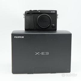 Fujifilm X-E3 Body Black Usata 1250 Scatti