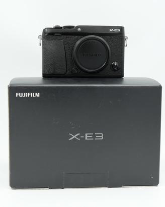 Fujifilm X-E3 Body Black Usata 1250 Scatti