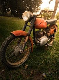 🕰️🏍️ BIANCHI MENDOLA 125 (Anni 50) 🦅