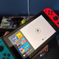 Nintendo switch + giochi + controller