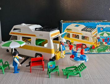 3258 Playmobil System vintage: Camping Car / Campe