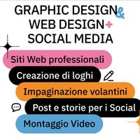 Grafica, Sito Web, Social Media - Designer