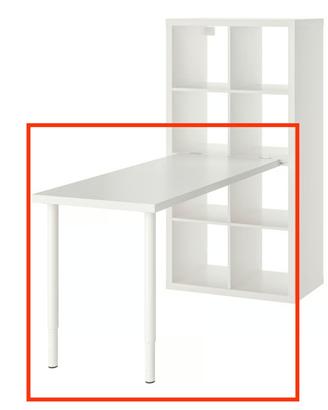 scrivania IKEA mod. LINNMON nera