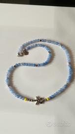 Collana da uomo con pietre naturali