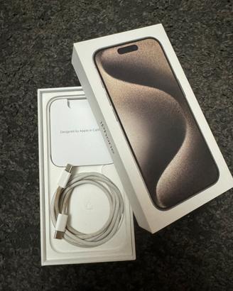 Iphone 15 pro Titanium 128 GB